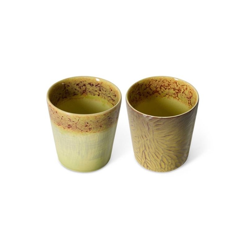 HKliving Koffiebekers - Van Gogh (Set van 2) - Hkliving