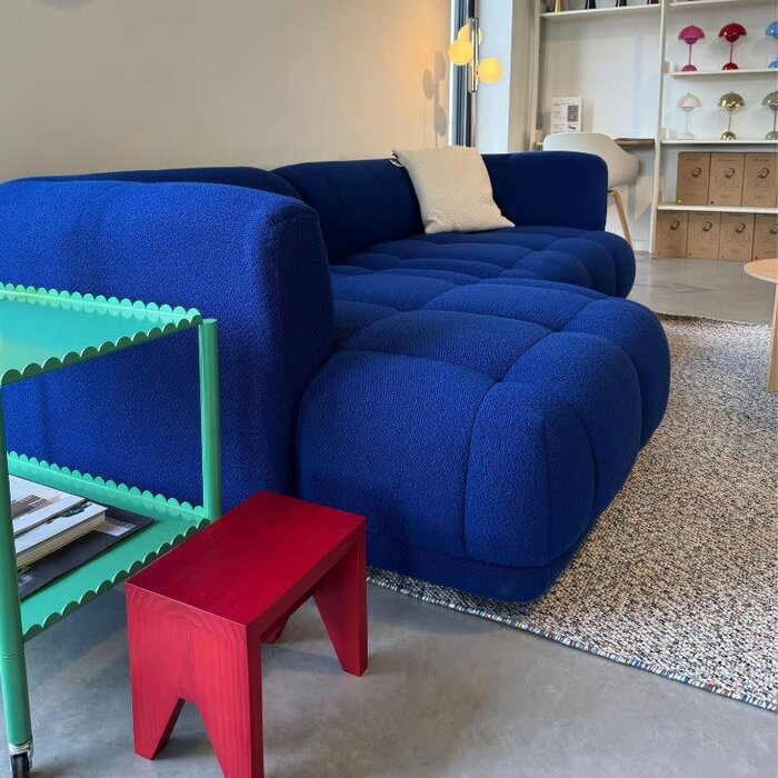 HAY Quilton Sofa – Modèle d’exposition – Turf Royal Blue - HAY