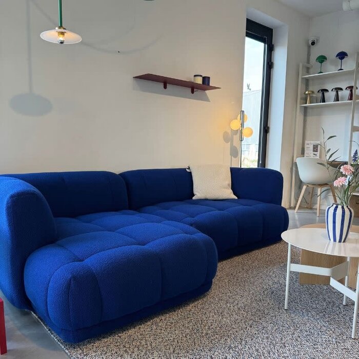 HAY Quilton Sofa - Showroom - Turf Royal blue - HAY