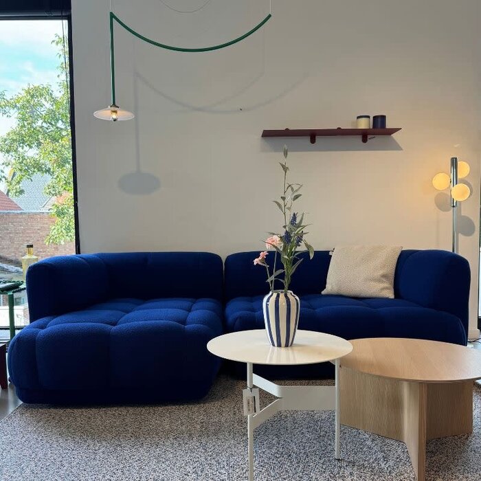 HAY Quilton Sofa - Showroom - Turf Royal blue - HAY
