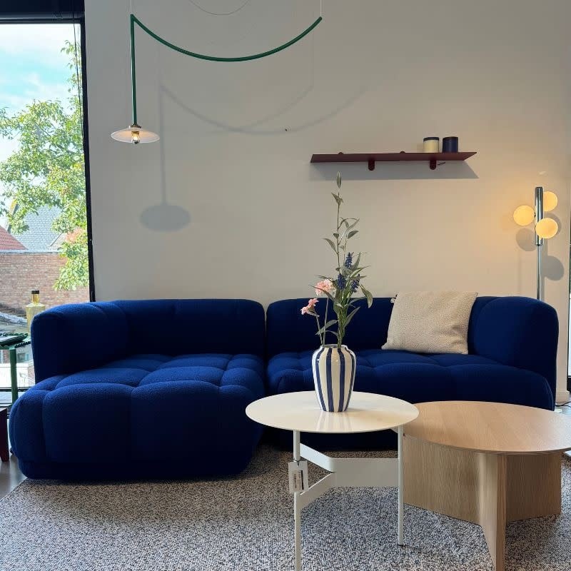 HAY Quilton Sofa - Showroom - Turf Royal blue - HAY