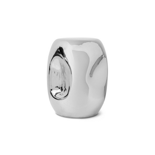 HKliving Table d’appoint Currents Chrome