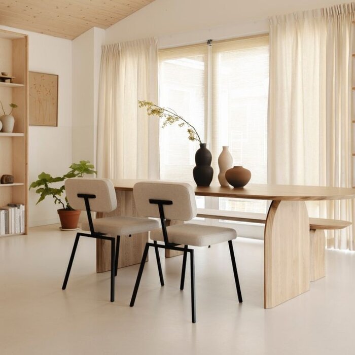Studio Henk Ode dining chair - black frame - Studio Henk