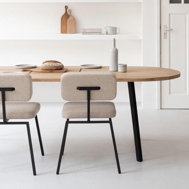 Studio Henk Ode dining chair - black frame - Studio Henk