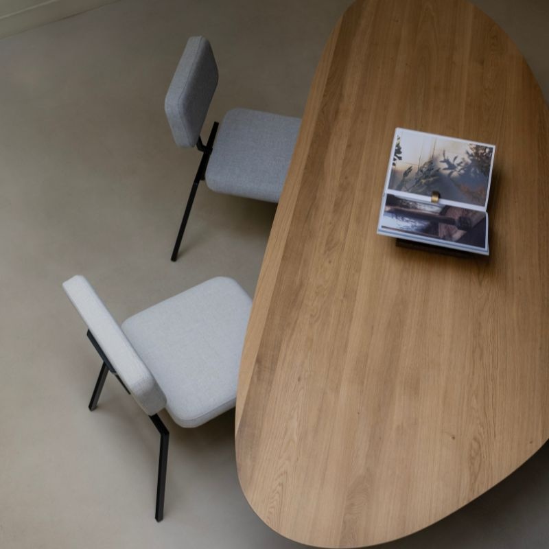 Studio Henk Ode dining chair - black frame - Studio Henk