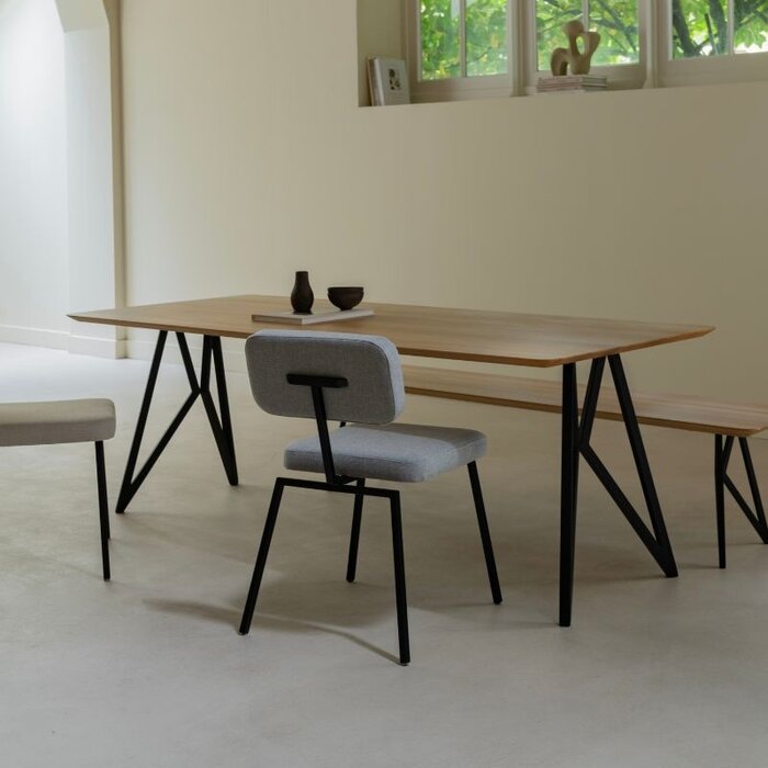 Studio Henk Ode dining chair - black frame - Studio Henk