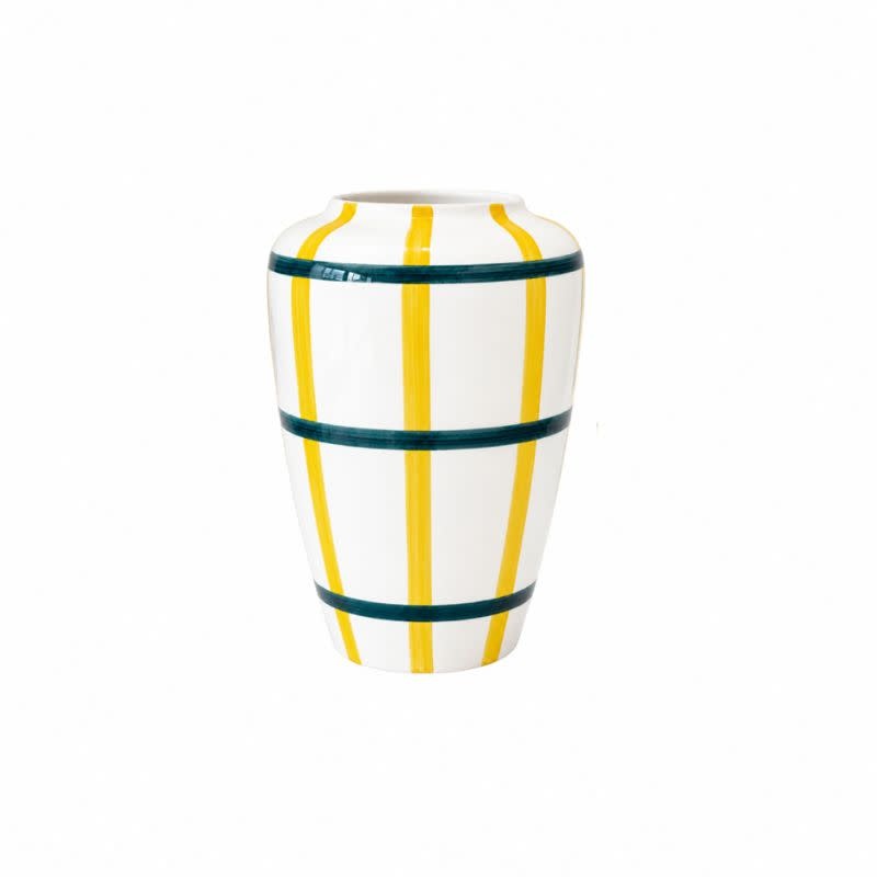 Val Pottery Funky carreaux vaas - Val Pottery