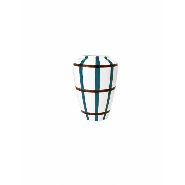 Val Pottery Funky carreaux vaas - Val Pottery