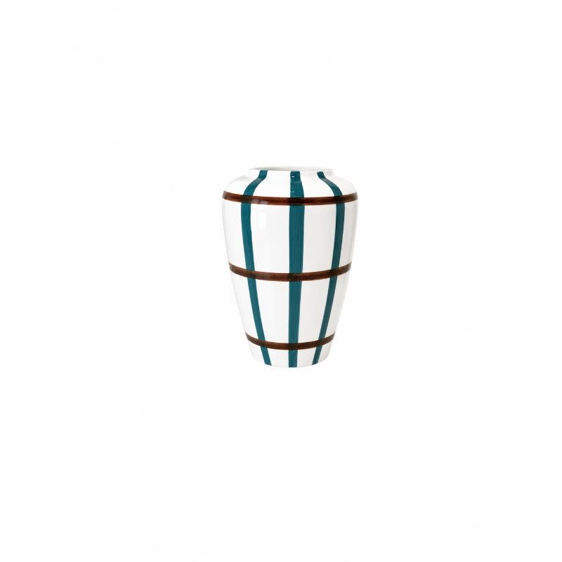 Val Pottery Funky carreaux vaas - Val Pottery