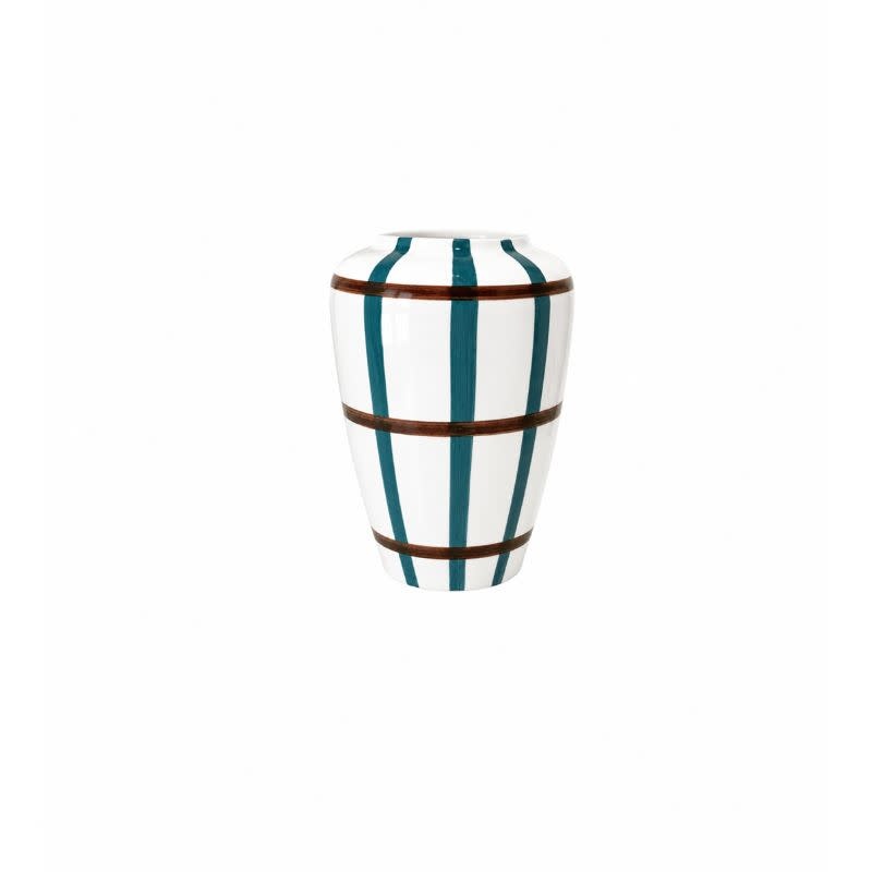 Val Pottery Funky carreaux vaas - Val Pottery