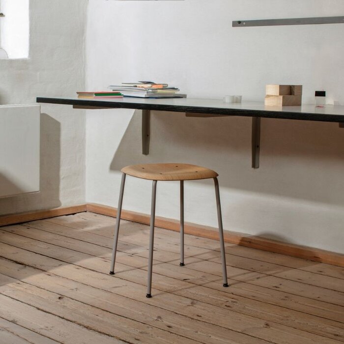 HAY Soft Edge70 kruk- Steel frame