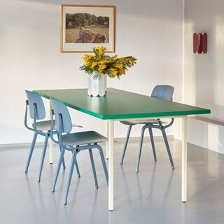 HAY Two-colour table - Green tabletop