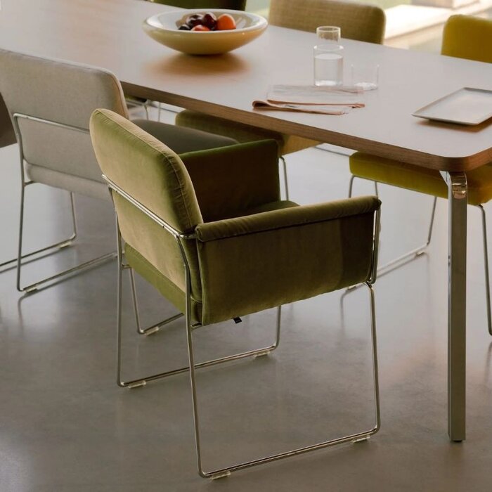 Studio Henk Rectangular arc table - Studio Henk