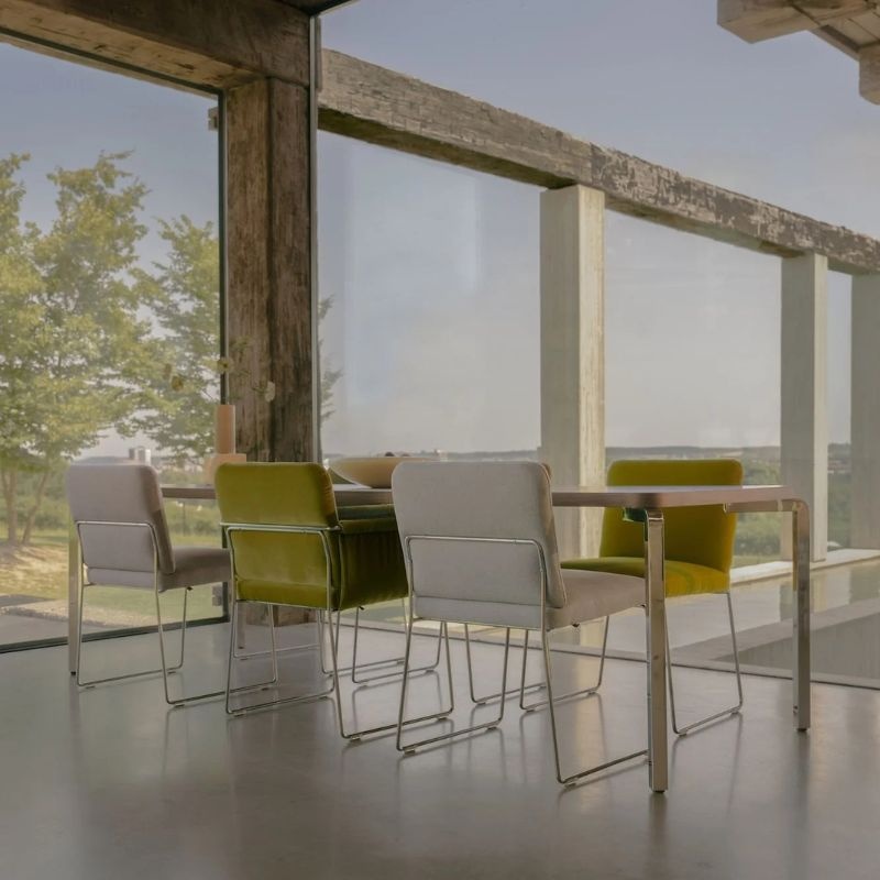 Studio Henk Rectangular arc table - Studio Henk