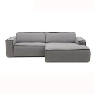 Fest Amsterdam Edge  sofa - 1.5-zit + divan - Sydney grijs