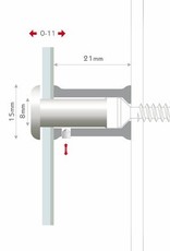 Fisso Midi fastener