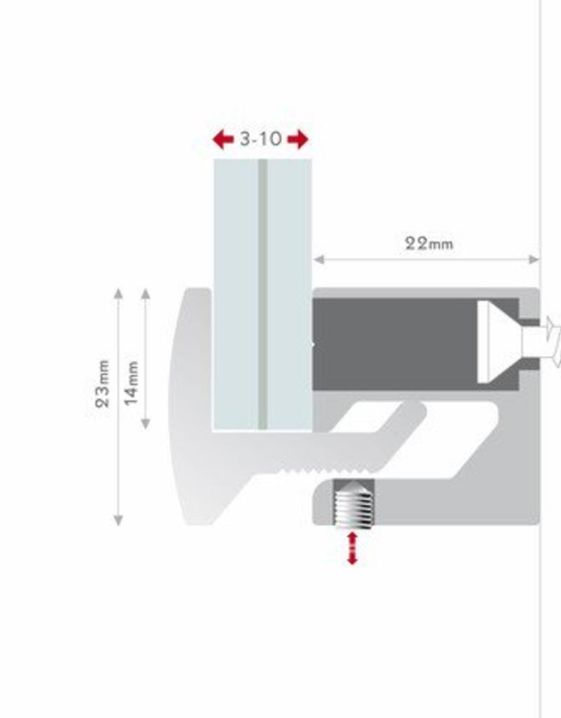 Fisso Clamper, système de serrage variable