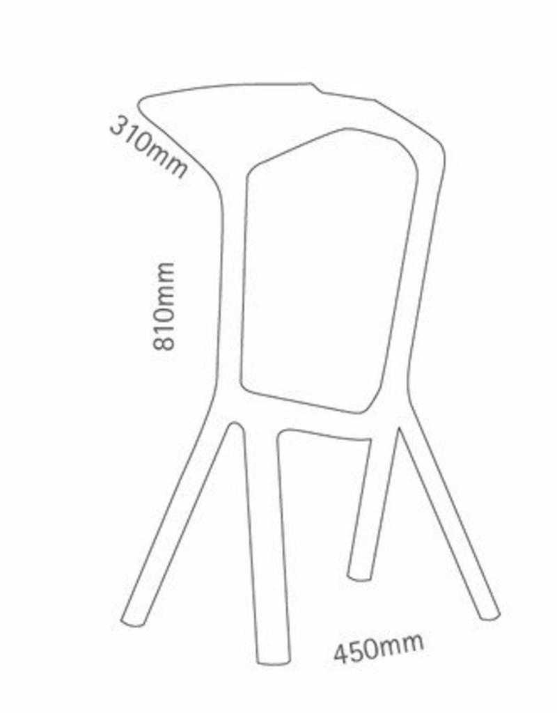 Plank Miura stool