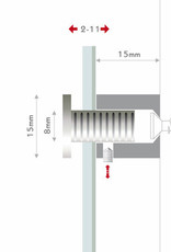 Fisso steel kit 40