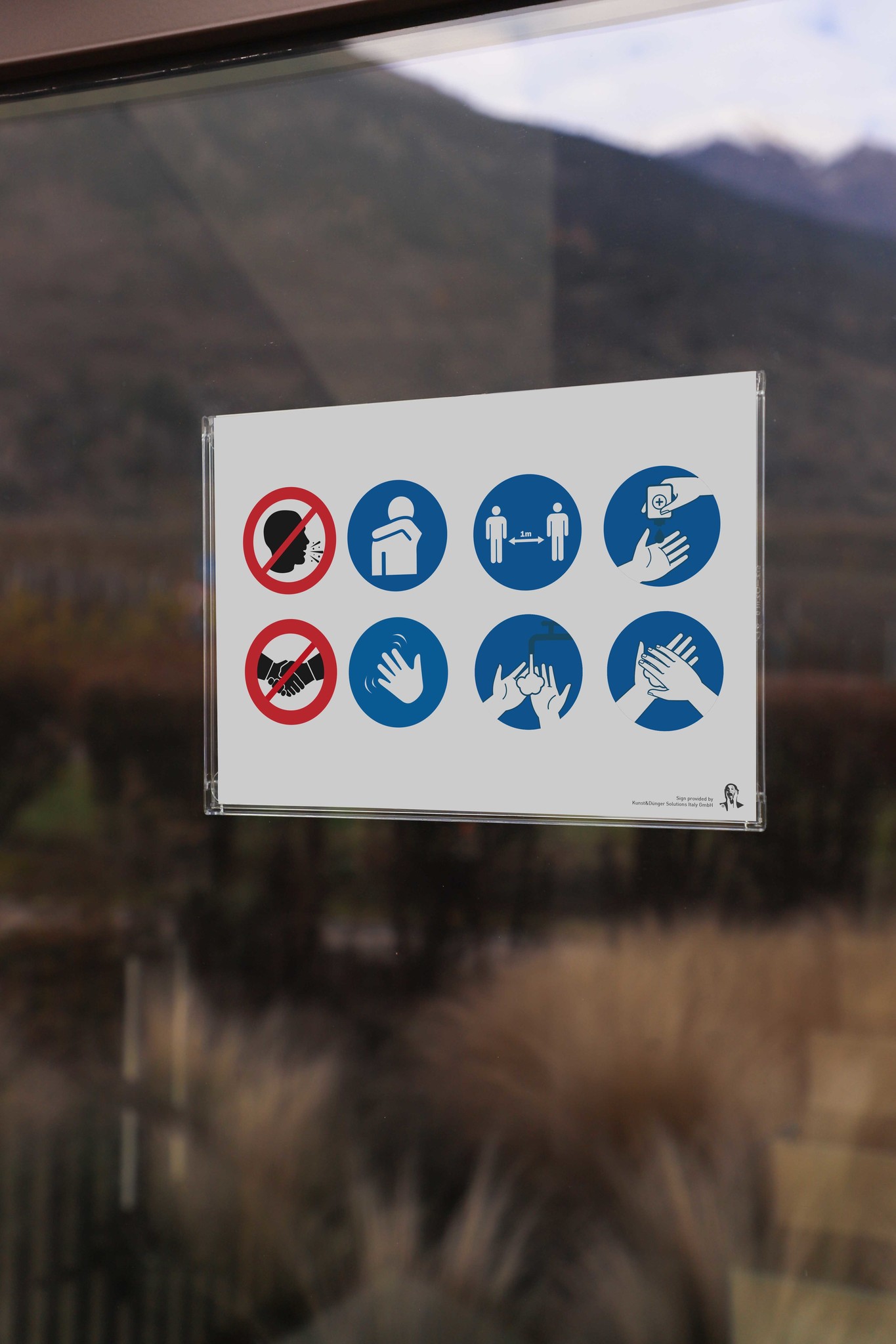 Flapping Sign Flap muur informatie display - iO sign - iO sign supplies