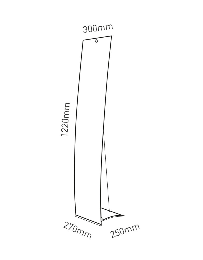 Kunst&Dünger "grow together" Freestanding floor display Velo Easy