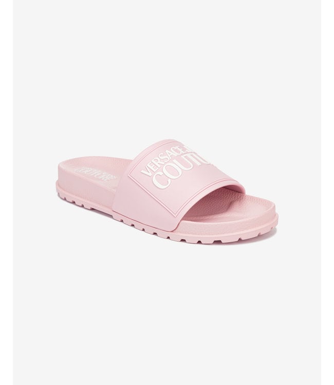 versace jeans couture sandals pink