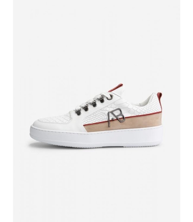 AB Lifestyle sneaker crocodile wit | Same Day Delivery | bij  Konceptstore.nl 225.00
