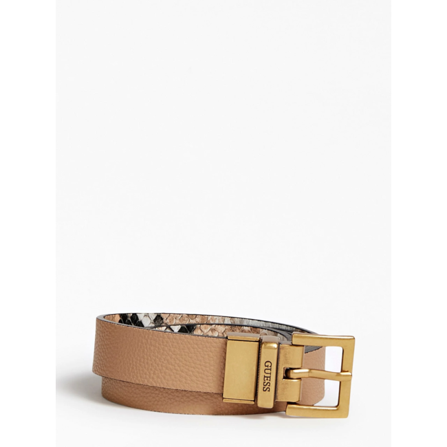 GUESS Abey belt snake 2 kanten