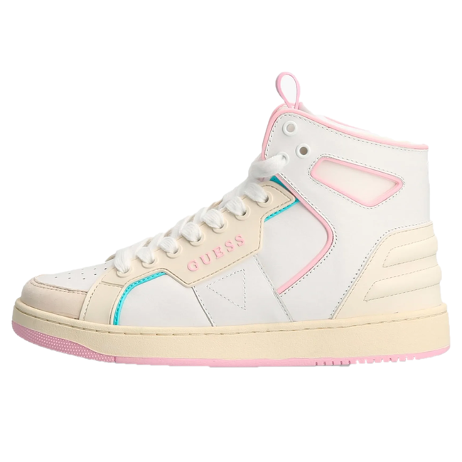 GUESS Bianqa logo high-top sneaker wit/multi