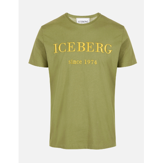 ICEBERG T-shirt logo groen