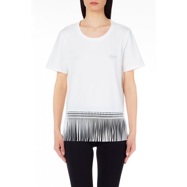 LIU JO T-shirt licht crème