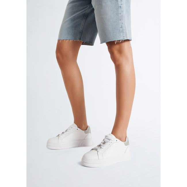 Sneakers leer wit sale