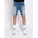 MY BRAND Skinny Blue Short Jeans White Spots