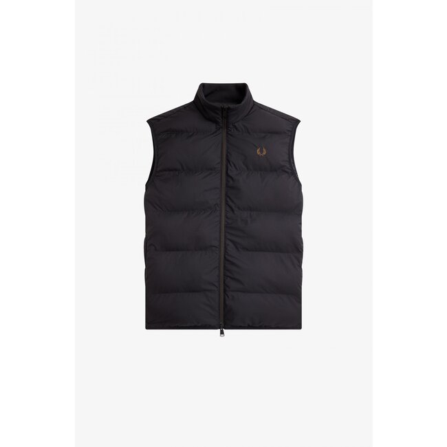 FRED PERRY Bodywarmer zwart