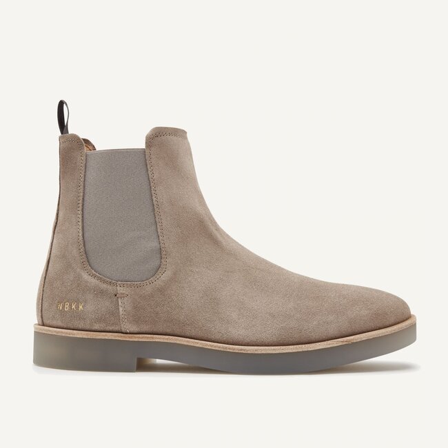 NUBIKK Logan  taupe chelsea boots