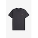 FRED PERRY Ringer T-shirt Ancher grey/dark caramel