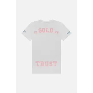 IN.GOLD.WE.TRUST The pusha white/light pink