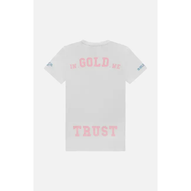 IN.GOLD.WE.TRUST The pusha white/light pink