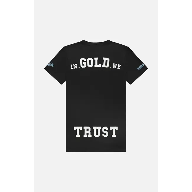 IN.GOLD.WE.TRUST The pusha black T-shirt