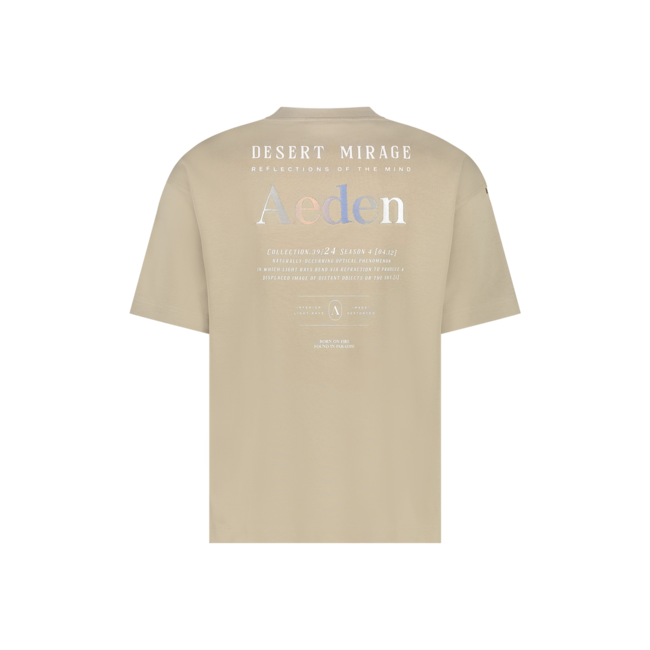 Aeden Oliver T-shirt Taupe