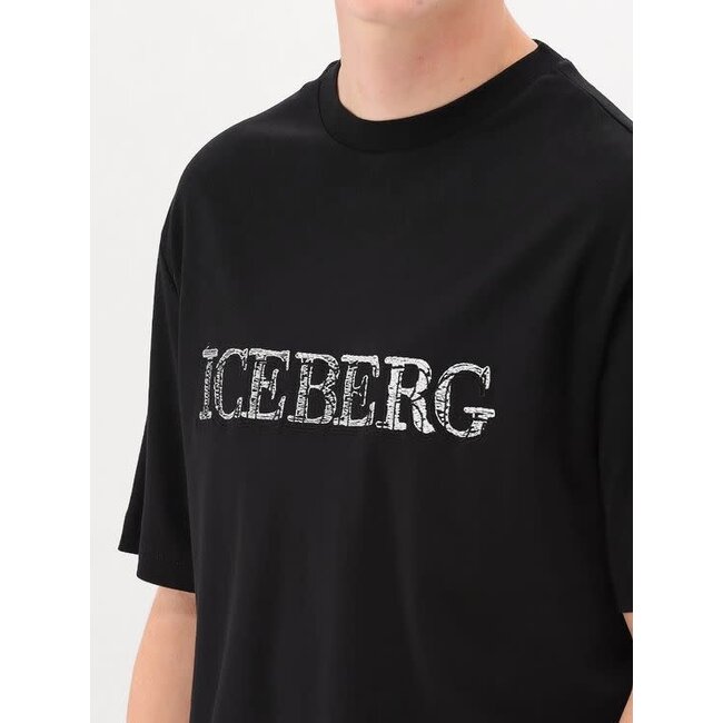 ICEBERG Zwart T-shirt 5D