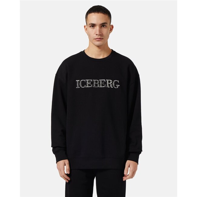 ICEBERG Sweatshirt with logo black