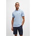 HUGO BOSS Polo Paul slim fit pastel blauw