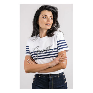 GUESS T-shirt met logo op de voorkant