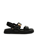 Steve Madden Slippers black leather