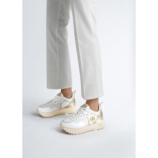 LIU JO Leer/Mesh platform sneakers