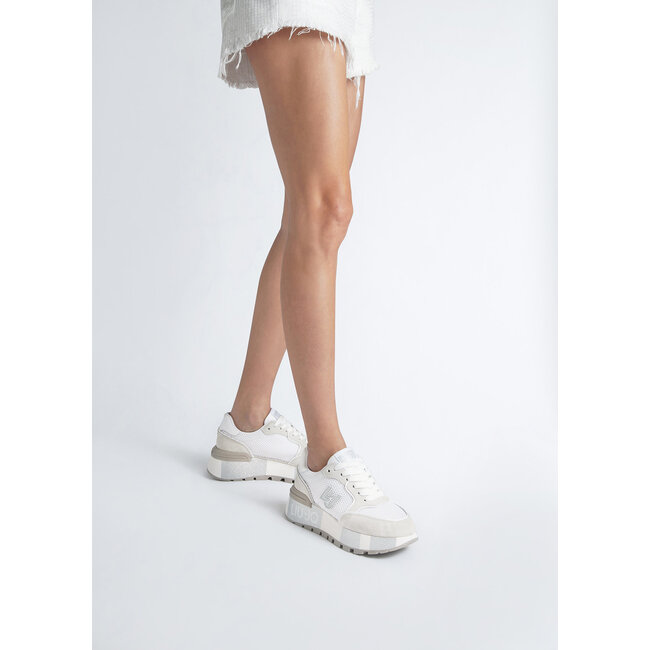 LIU JO Platform sneakers Suede/mesh