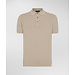 PEUTEREY katoen poloshirt met 3d-effect beige