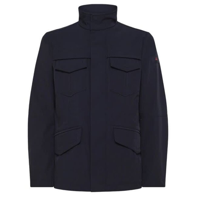 PEUTEREY Iridescent field jacket Navy