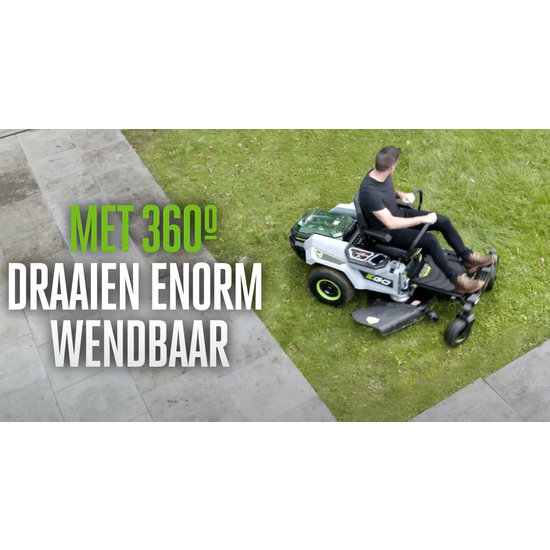 EGO power plus Z6 4201E-L Zeroturn Accu Zitmaaier (107 cm)